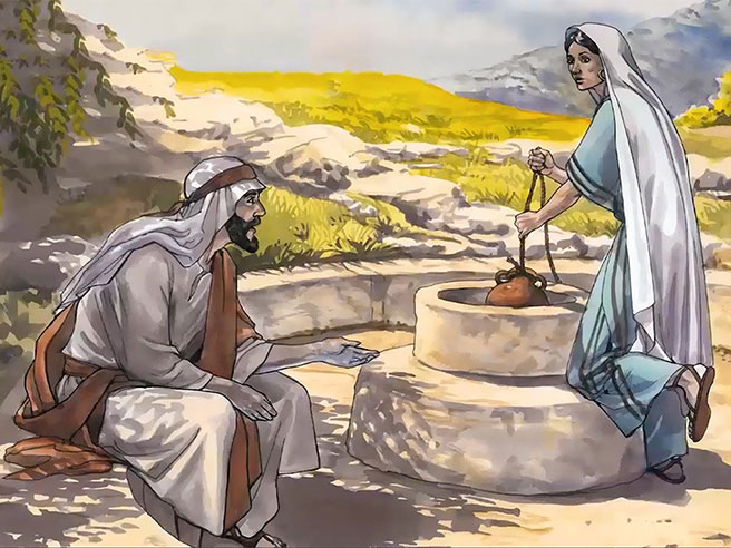 esus and the Samaritan woman at Jacob’s Well